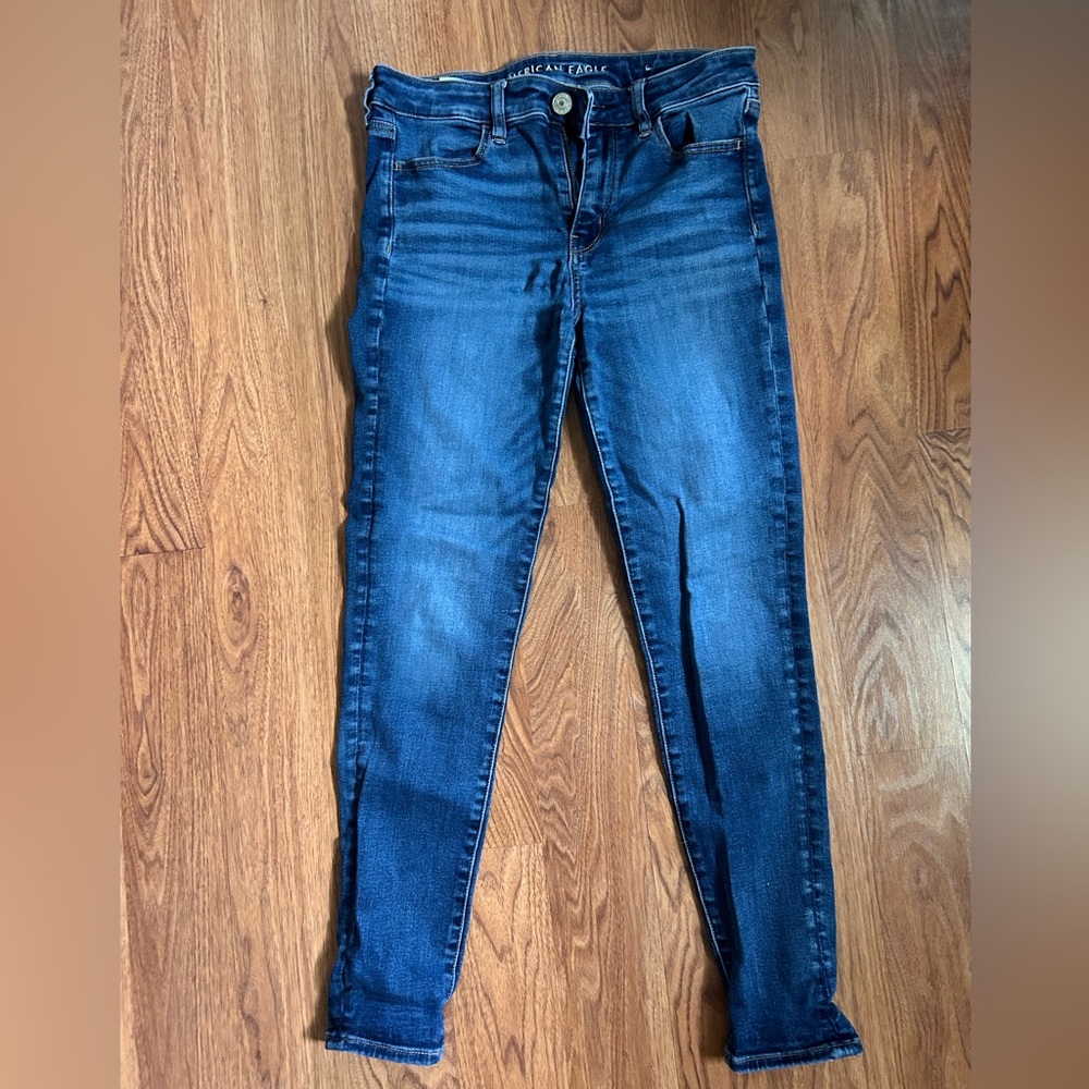 American Eagle Outfitters Blue Skinny Jeans